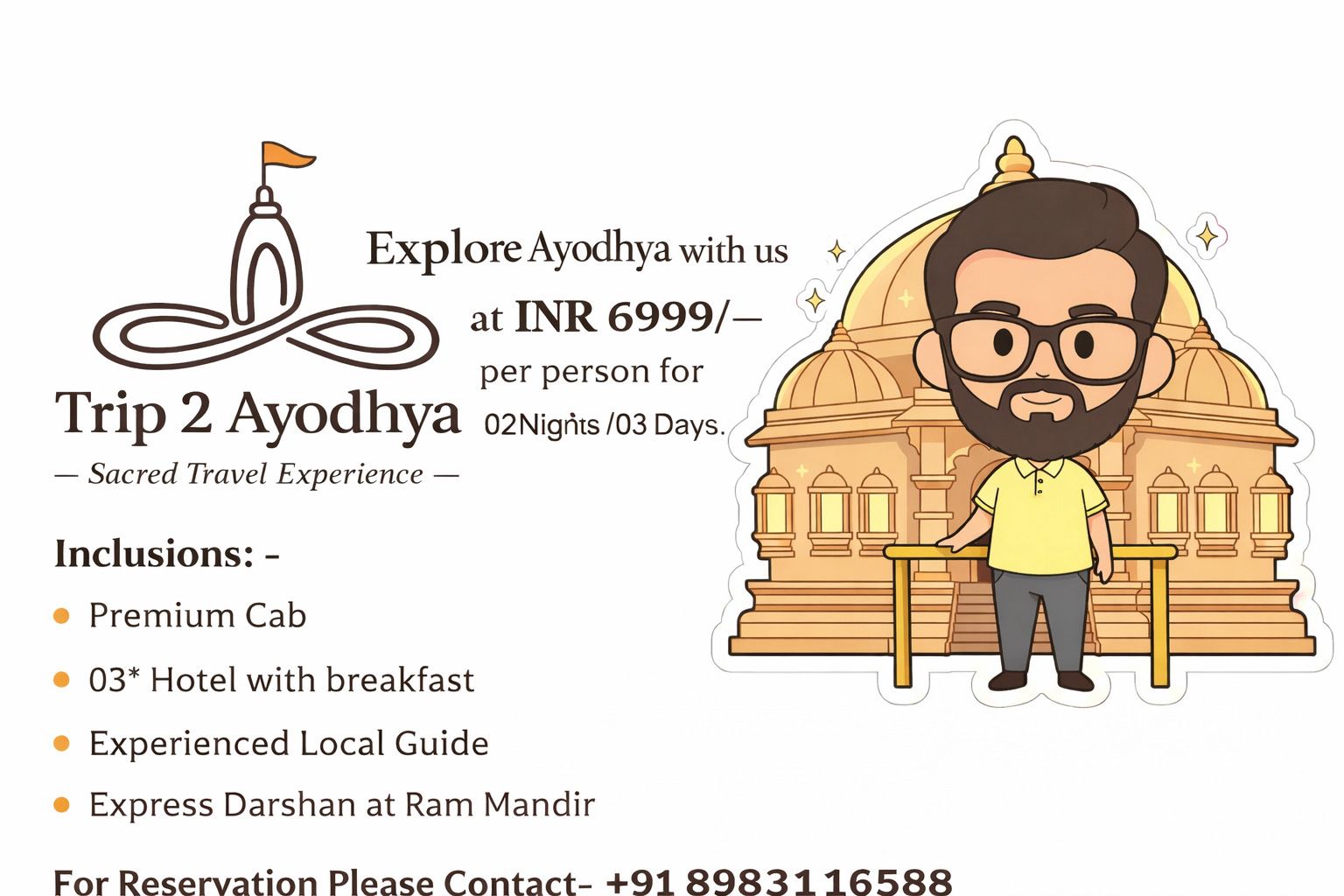 Ayodhya Complete Pilgrimage - 3 Days 2 Nights