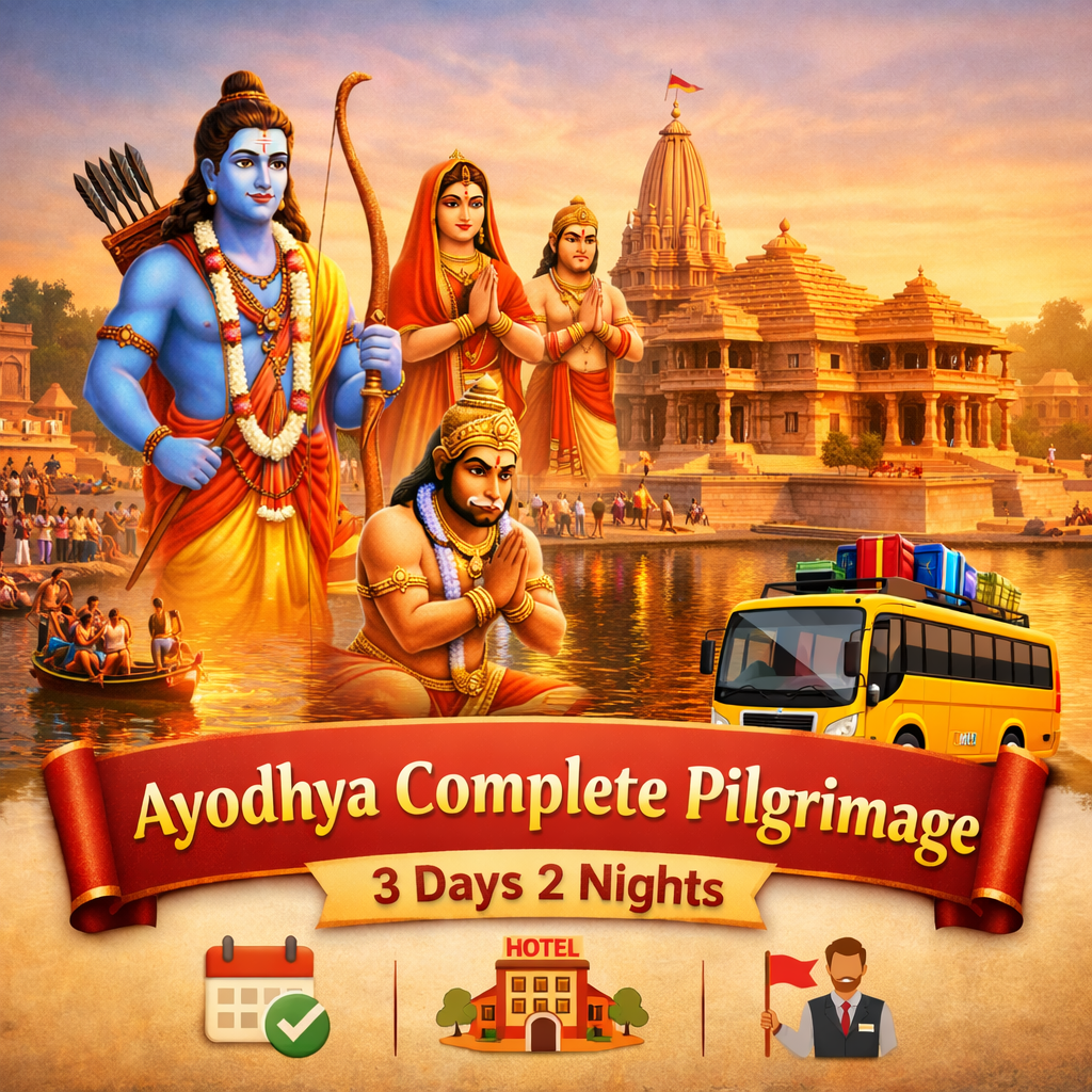 Ayodhya Complete Pilgrimage - 3 Days 2 Nights